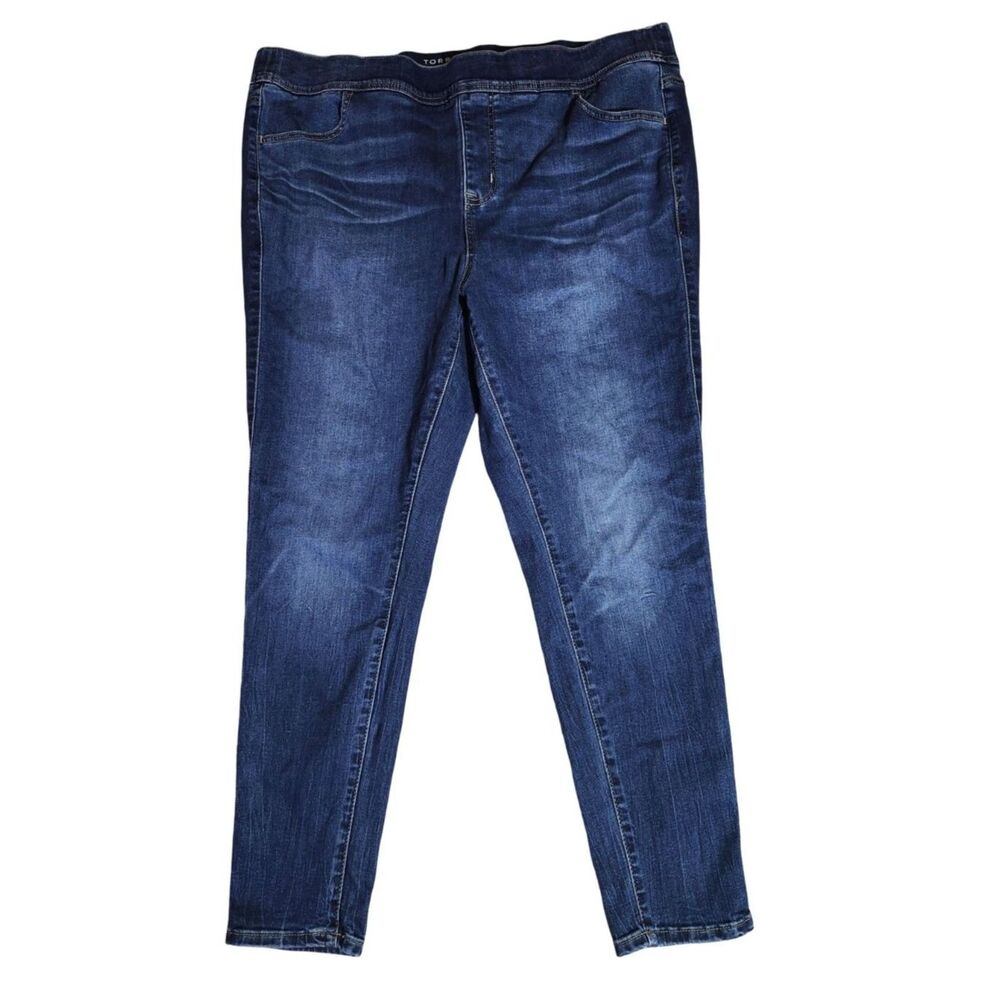 Torrid Lean Jean Super Soft Pull-On Skinny Jeans - Size 3R (Fits 22/24)